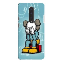 Чехлы для OnePlus 7 Pro - Bearbrick Louis Vuitton (PREMIUMPrint) (Плач Bearbrick)