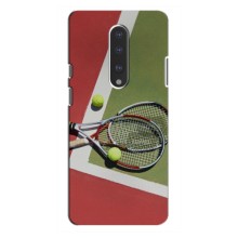 Чехлы с принтом Спортивная тематика для OnePlus 7 Pro (Ракетки теннис)