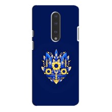 Чохли для OnePlus 7 Pro Укр. Символіка (AlphaPrint) (Квітковий Герб)