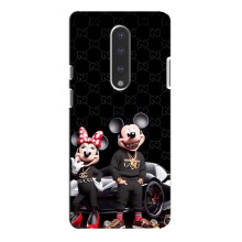 Чехол Disney Mouse OnePlus 7 Pro (PREMIUMPrint) (Семья Маусов)