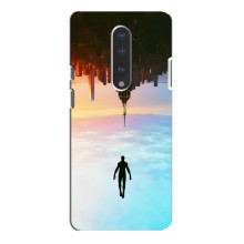 Чехол с человеком пауком для OnePlus 7 Pro - (AlphaPrint) (Паук человек)