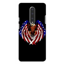 Чехол Флаг USA для OnePlus 7 Pro (Крылья США)