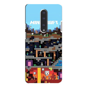 Чохол Майнкрафт на OnePlus 7 Pro (AlphaPrint) Minecraft