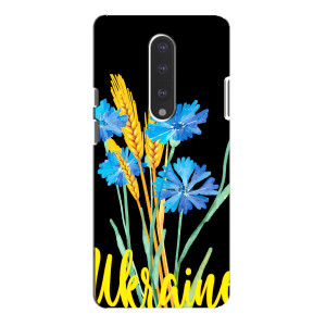 Чехол на OnePlus 7 Pro Украинский дизайн (Ukraine в цветочках)