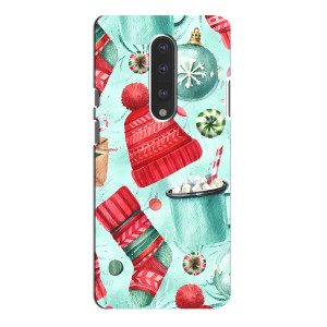Чехол Санта Клаус для OnePlus 7 Pro (Одежда)