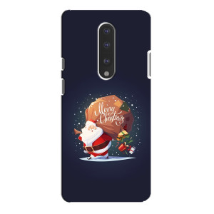 Чехол Санта Клаус для OnePlus 7 Pro (Подарки от Санты)