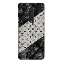 Чехол Стиль Louis Vuitton на OnePlus 7 Pro (LV на белом)