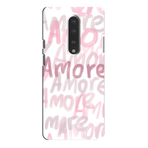 Чохол з розовим принтом для OnePlus 7 Pro