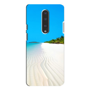 Летний Чехол на OnePlus 7 Pro (Море песок)