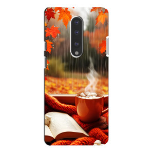 Чохол з унікальним дизайном 'Осінь з кавою' для OnePlus 7 Pro