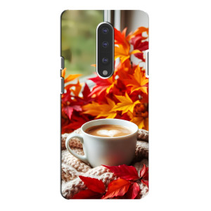 Чохол з унікальним дизайном 'Осінь з кавою' для OnePlus 7 Pro