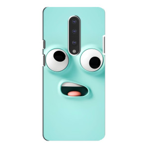 Силиконовые Чехлы (смешные стикеры) для OnePlus 7 Pro (мордочка)