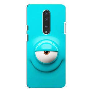 Силиконовые Чехлы (смешные стикеры) для OnePlus 7 Pro (Одноглазик)
