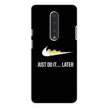 Силиконовый Чехол на OnePlus 7 Pro с картинкой Nike (Later)