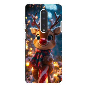 Яскравий чохол для OnePlus 7 Pro з Зимові Оленята