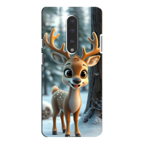 Яскравий чохол для OnePlus 7 Pro з Зимові Оленята