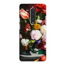 Бренднові Чохли для OnePlus 7 - (PREMIUMPrint) – Nike цветы