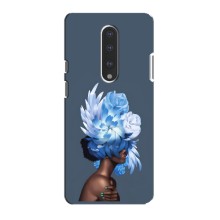 Чехлы (ART) Цветы на OnePlus 7 (VPrint) (Цветы на голове)