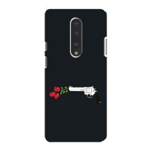 Чехлы (ART) Цветы на OnePlus 7 (VPrint) (Неожиданные цветы)