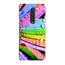 Чехлы (ART) Цветы на OnePlus 7 (VPrint) (Семицветик)