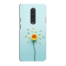 Чехлы с Цветами для OnePlus 7 (VPrint) (Желтый цветок)