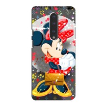 Чехол Disney Mouse OnePlus 7 (PREMIUMPrint) – Minni с бантиком