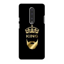 Чехол (Корона на чёрном фоне) для ВанПлас 7 (KING)