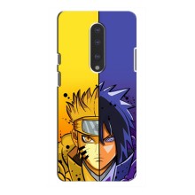 Купить Чехлы на телефон с принтом Anime для ВанПлас 7 – Naruto Vs Sasuke