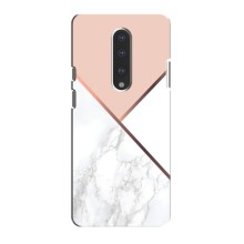 Мраморний чехол на OnePlus 7 (VPrint) (Тройний мрамор)