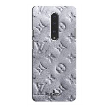 Текстурний Чохол Louis Vuitton для ВанПлас 7 – Білий ЛВ