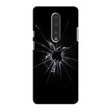 Текстурный Чехол для OnePlus 7 (Биток стекло)
