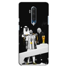 Чехлы для OnePlus 7T Pro (Leo чемпион) (AlphaPrint) (Месси в накидке)