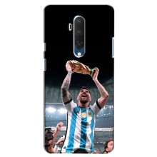 Чехлы Лео Месси Аргентина для OnePlus 7T Pro (Счастливый Месси)