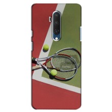 Чохли з прінтом Спортивна тематика для OnePlus 7T Pro – Ракетки теніс