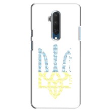 Чехлы для OnePlus 7T Pro  Укр. Символика (AlphaPrint) (Герб из букв)