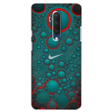 Силиконовый Чехол на OnePlus 7T Pro с картинкой Nike (Найк зеленый)
