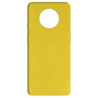 Силіконовий чохол Candy для OnePlus 7T – Жовтий
