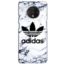 Чохли Адидас для OnePlus 7T (AlphaPrint) (Адідас на мраморі)