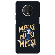 Чехлы для OnePlus 7T (Leo чемпион) (AlphaPrint) (Messi ПСЖ)