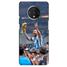 Чехлы Лео Месси Аргентина для OnePlus 7T (Месси король)