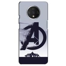 Чехлы с героями Марвел OnePlus 7T (VPrint)