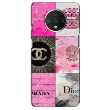 Чехол (Dior, Prada, YSL, Chanel) для OnePlus 7T (Модница)