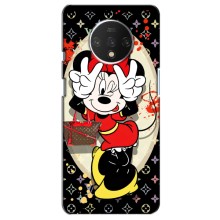 Чехол Disney Mouse OnePlus 7T (PREMIUMPrint) – Минни peace