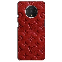 Текстурный Чехол Louis Vuitton для ВанПлас 7Т – Красный ЛВ