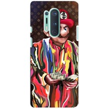 Брендновые Чехлы для OnePlus 8 Pro - (PREMIUMPrint) (Mario LV)