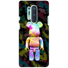 Чехлы для OnePlus 8 Pro - Bearbrick Louis Vuitton (PREMIUMPrint) (Яркий Bearbrick)