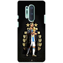 Чехлы для OnePlus 8 Pro (Leo чемпион) (AlphaPrint) (Месси Король)