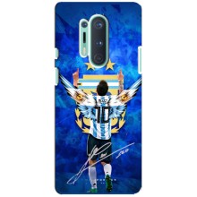 Чехлы для OnePlus 8 Pro (Leo чемпион) (AlphaPrint) (Месси сборная)