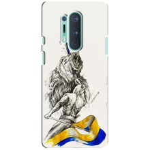 Чехлы Доброго вечора, ми за України для ВанПлас 8 Про (AlphaPrint) (Победа)