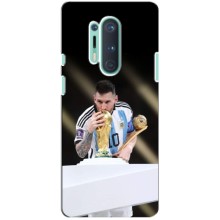 Чехлы Лео Месси Аргентина для OnePlus 8 Pro (Кубок Мира)